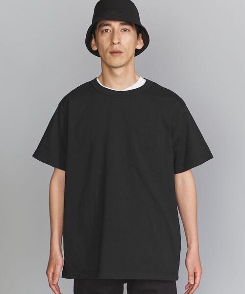 THE NORTH FACE PURPLE LABEL（ザ ノースフェイス パープルレーベル）の「＜THE NORTH FACE PURPLE LABEL （ザ ノースフェイス パープルレーベル）＞ 7OZ H/S POCKET TEE/Tシャツ □□（Tシャツ/カットソー・メンズ・オリーブ/オフホワイト/ブラック・LARGE/X-LARGE/MEDIUM）」の4枚目の写真