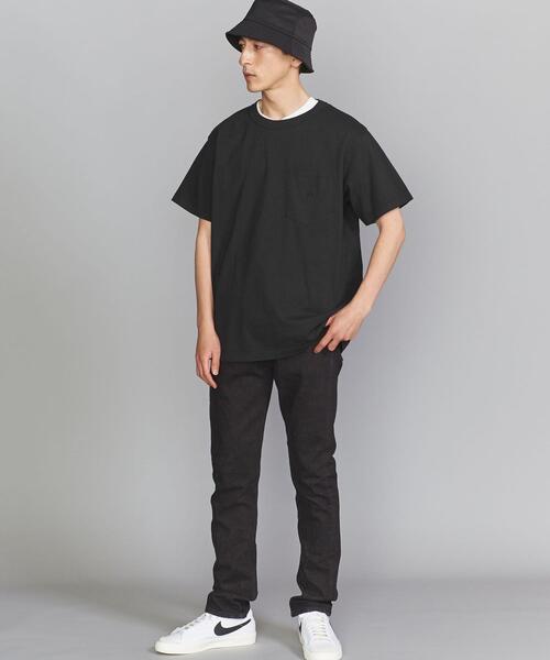 THE NORTH FACE PURPLE LABEL（ザ ノースフェイス パープルレーベル）の「＜THE NORTH FACE PURPLE LABEL （ザ ノースフェイス パープルレーベル）＞ 7OZ H/S POCKET TEE/Tシャツ □□（Tシャツ/カットソー・メンズ・オリーブ/オフホワイト/ブラック・LARGE/X-LARGE/MEDIUM）」の16枚目の写真