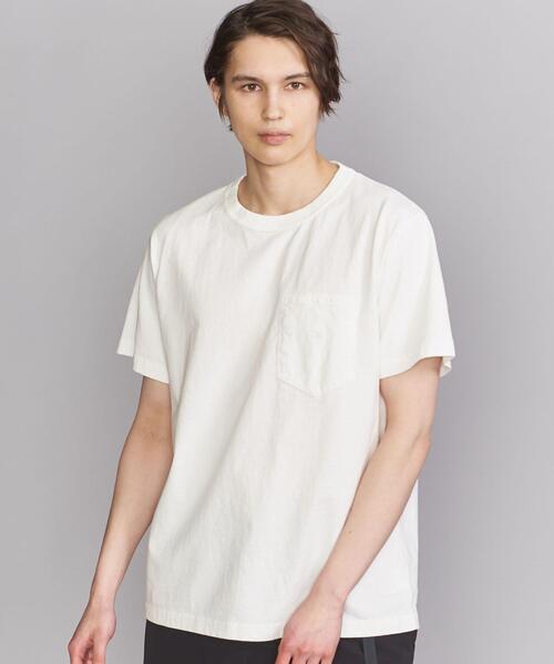 THE NORTH FACE PURPLE LABEL（ザ ノースフェイス パープルレーベル）の「＜THE NORTH FACE PURPLE LABEL （ザ ノースフェイス パープルレーベル）＞ 7OZ H/S POCKET TEE/Tシャツ □□（Tシャツ/カットソー・メンズ・オリーブ/オフホワイト/ブラック・LARGE/X-LARGE/MEDIUM）」の17枚目の写真