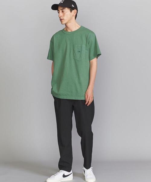 THE NORTH FACE PURPLE LABEL（ザ ノースフェイス パープルレーベル）の「＜THE NORTH FACE PURPLE LABEL （ザ ノースフェイス パープルレーベル）＞ 7OZ H/S POCKET TEE/Tシャツ □□（Tシャツ/カットソー・メンズ・オリーブ/オフホワイト/ブラック・LARGE/X-LARGE/MEDIUM）」の18枚目の写真