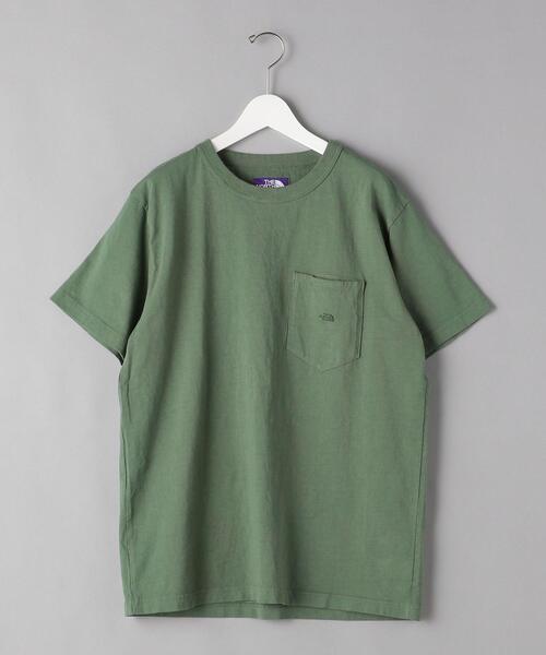 THE NORTH FACE PURPLE LABEL（ザ ノースフェイス パープルレーベル）の「＜THE NORTH FACE PURPLE LABEL （ザ ノースフェイス パープルレーベル）＞ 7OZ H/S POCKET TEE/Tシャツ □□（Tシャツ/カットソー・メンズ・オリーブ/オフホワイト/ブラック・LARGE/X-LARGE/MEDIUM）」の20枚目の写真
