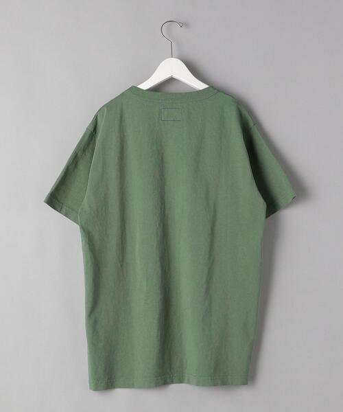 THE NORTH FACE PURPLE LABEL（ザ ノースフェイス パープルレーベル）の「＜THE NORTH FACE PURPLE LABEL （ザ ノースフェイス パープルレーベル）＞ 7OZ H/S POCKET TEE/Tシャツ □□（Tシャツ/カットソー・メンズ・オリーブ/オフホワイト/ブラック・LARGE/X-LARGE/MEDIUM）」の21枚目の写真