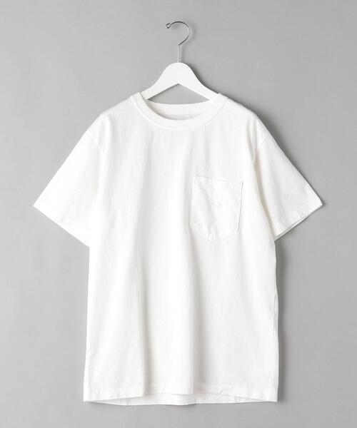 THE NORTH FACE PURPLE LABEL（ザ ノースフェイス パープルレーベル）の「＜THE NORTH FACE PURPLE LABEL （ザ ノースフェイス パープルレーベル）＞ 7OZ H/S POCKET TEE/Tシャツ □□（Tシャツ/カットソー・メンズ・オリーブ/オフホワイト/ブラック・LARGE/X-LARGE/MEDIUM）」の15枚目の写真