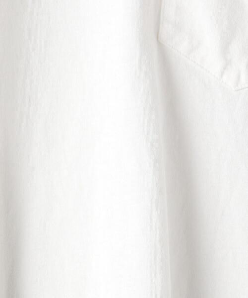 THE NORTH FACE PURPLE LABEL（ザ ノースフェイス パープルレーベル）の「＜THE NORTH FACE PURPLE LABEL （ザ ノースフェイス パープルレーベル）＞ 7OZ H/S POCKET TEE/Tシャツ □□（Tシャツ/カットソー・メンズ・オリーブ/オフホワイト/ブラック・LARGE/X-LARGE/MEDIUM）」の8枚目の写真