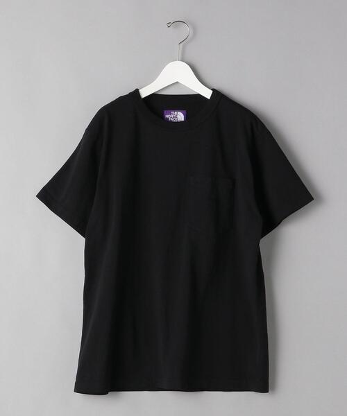 THE NORTH FACE PURPLE LABEL（ザ ノースフェイス パープルレーベル）の「＜THE NORTH FACE PURPLE LABEL （ザ ノースフェイス パープルレーベル）＞ 7OZ H/S POCKET TEE/Tシャツ □□（Tシャツ/カットソー・メンズ・オリーブ/オフホワイト/ブラック・LARGE/X-LARGE/MEDIUM）」の9枚目の写真