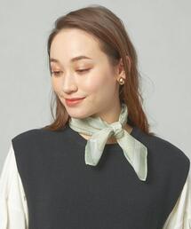 closet story | ＜closet story＞ キカプリント シフォン スカーフ(バンダナ/スカーフ)