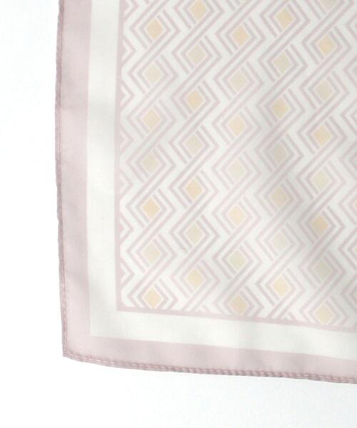 closet story（クローゼットストーリー）の「＜closet story＞ キカプリント シフォン スカーフ（バンダナ/スカーフ・レディース・ベージュ/ライラック/ライム・FREE）」の5枚目の写真