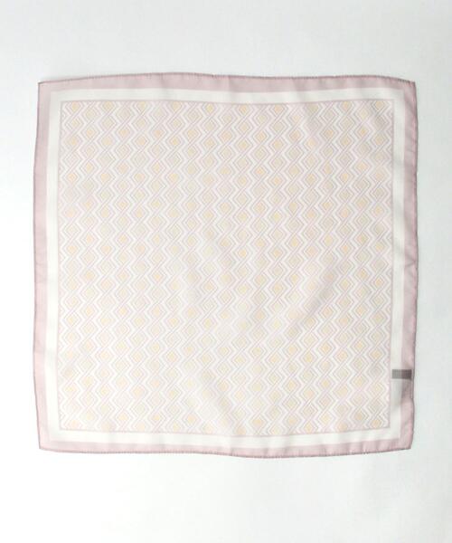 closet story（クローゼットストーリー）の「＜closet story＞ キカプリント シフォン スカーフ（バンダナ/スカーフ・レディース・ベージュ/ライラック/ライム・FREE）」の4枚目の写真