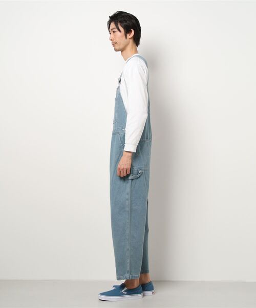 Burner（バーナー）の「【BURNER SELECT】ダックオーバーオール(ユニバーサルタイプ)（サロペット/オーバーオール・メンズ・ブラック/オリーブ/ブルー系その他/キャメル/ワンウォッシュ/オフホワイト・M/L/XL）」の7枚目の写真