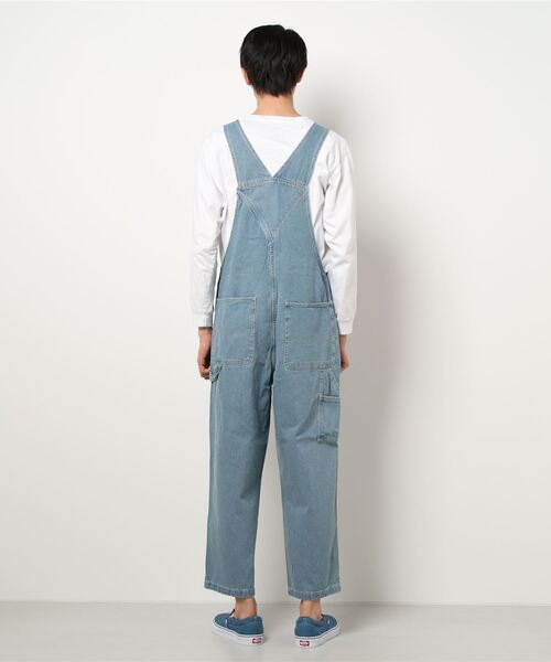 Burner（バーナー）の「【BURNER SELECT】ダックオーバーオール(ユニバーサルタイプ)（サロペット/オーバーオール・メンズ・ブラック/オリーブ/ブルー系その他/キャメル/ワンウォッシュ/オフホワイト・M/L/XL）」の8枚目の写真