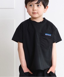 メッシュポケットアウトドアTシャツ■80～140cm