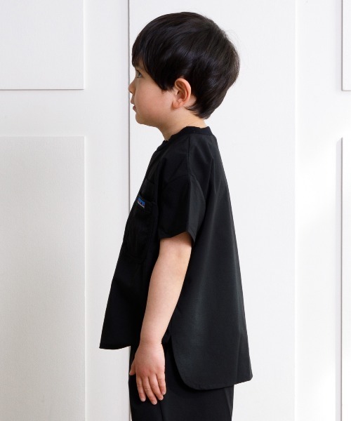 MAKE YOUR DAY（メイクユアデイ）の「メッシュポケットアウトドアTシャツ■80～140cm（Tシャツ/カットソー・キッズ・ブラック/ブラウン/カーキ・90/100/110/120/80/130/140）」の7枚目の写真