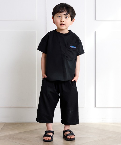 MAKE YOUR DAY（メイクユアデイ）の「メッシュポケットアウトドアTシャツ■80～140cm（Tシャツ/カットソー・キッズ・ブラック/ブラウン/カーキ・90/100/110/120/80/130/140）」の13枚目の写真