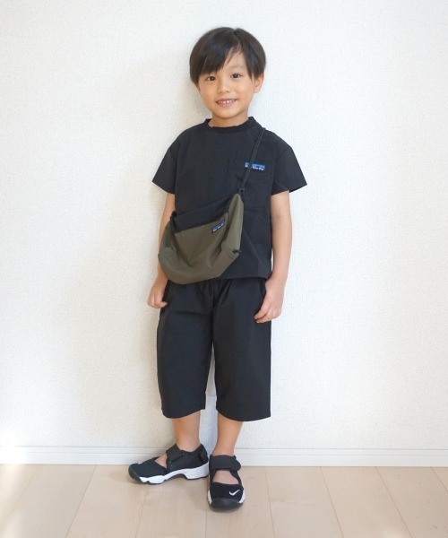 MAKE YOUR DAY（メイクユアデイ）の「メッシュポケットアウトドアTシャツ■80～140cm（Tシャツ/カットソー・キッズ・ブラック/ブラウン/カーキ・90/100/110/120/80/130/140）」の9枚目の写真