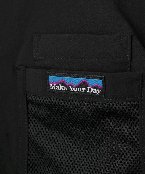 MAKE YOUR DAY（メイクユアデイ）の「メッシュポケットアウトドアTシャツ■80～140cm（Tシャツ/カットソー・キッズ・ブラック/ブラウン/カーキ・90/100/110/120/80/130/140）」の16枚目の写真