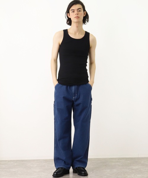 Healthknit(ヘルスニット)の「【 Healthknit / ヘルスニット 】 # リブ タンクトップ インナー USコットン SHP 53001(タンクトップ・メンズ・オフホワイト/グレー/ブラック・M/L)」の15枚目の写真