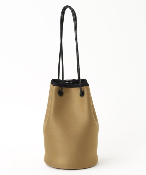 YAHKI（ヤーキ）の「【YAHKI /ヤーキ】 NEO PRENE BAG：バッグ◆（ハンドバッグ・レディース・ブラック/ベージュ/グレー・FREE）」の5枚目の写真