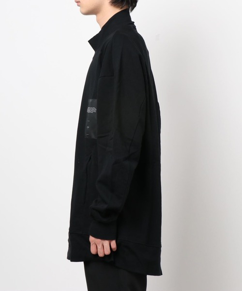 JULIUS（ユリウス）の「JULIUS/ユリウス/モックネックスウェットシャツ/MOCKNECK SWEAT SHIRTS（スウェット・メンズ・ブラック・1/2/3）」の5枚目の写真