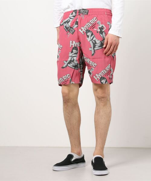HYSTERIC GLAMOUR（ヒステリックグラマー）の「MONDO VISION柄 ショーツ（その他パンツ・メンズ・ブラック系その他/グリーン系その他/ピンク系その他・SMALL/MEDIUM/LARGE）」の5枚目の写真