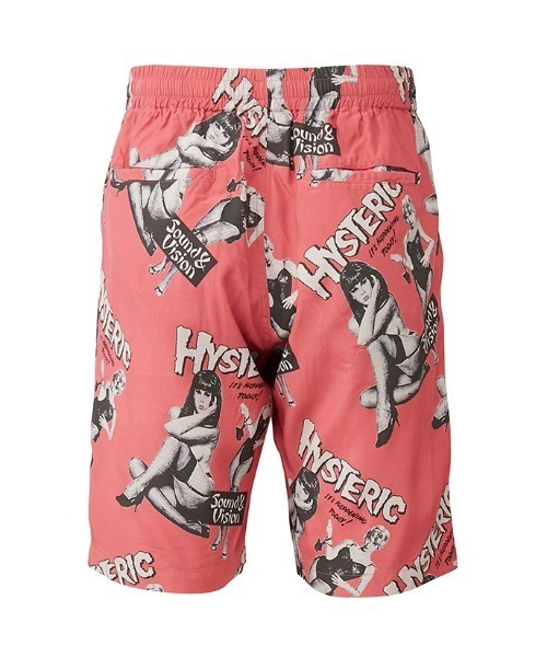 HYSTERIC GLAMOUR（ヒステリックグラマー）の「MONDO VISION柄 ショーツ（その他パンツ・メンズ・ブラック系その他/グリーン系その他/ピンク系その他・SMALL/MEDIUM/LARGE）」の4枚目の写真