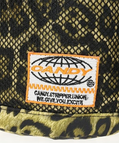 Candy Stripper（キャンディストリッパー）の「SUPERB CANDY DRAWSTRING バッグ（ショルダーバッグ・レディース・ブラック/レオパード・FREE）」の9枚目の写真