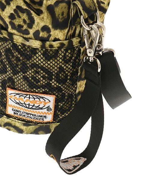 Candy Stripper（キャンディストリッパー）の「SUPERB CANDY DRAWSTRING バッグ（ショルダーバッグ・レディース・ブラック/レオパード・FREE）」の11枚目の写真