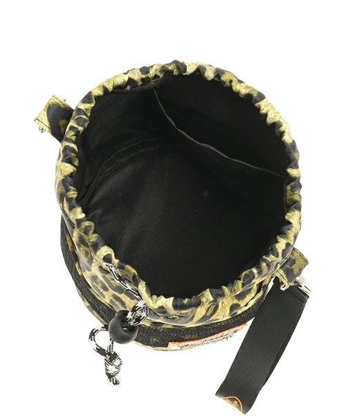 Candy Stripper（キャンディストリッパー）の「SUPERB CANDY DRAWSTRING バッグ（ショルダーバッグ・レディース・ブラック/レオパード・FREE）」の12枚目の写真