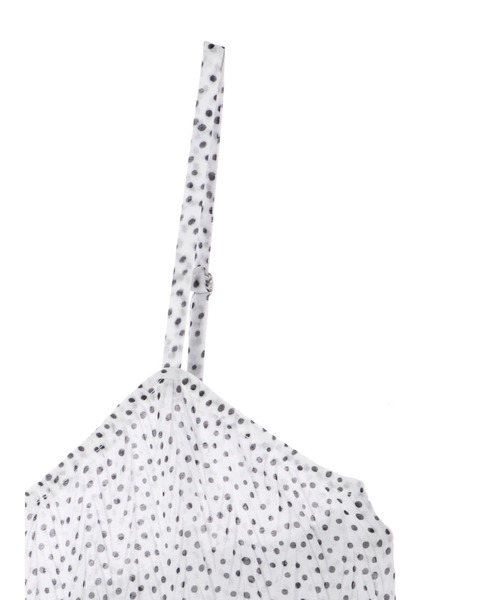 DURAS（デュラス）の「ドット柄オールインワン（つなぎ/オールインワン・レディース・ブラック/ホワイト・FREE）」の6枚目の写真