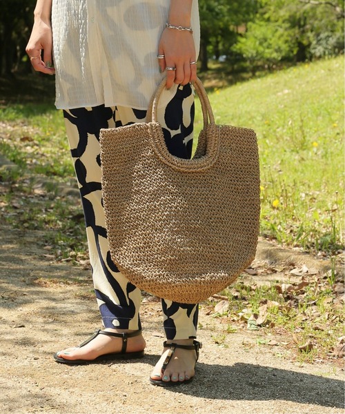 JOURNAL STANDARD relume（ジャーナルスタンダード　レリューム）の「【Escapade/エスカペード】 Diana：バッグ(L)（エコバッグ/サブバッグ・レディース・ベージュ・FREE）」の2枚目の写真