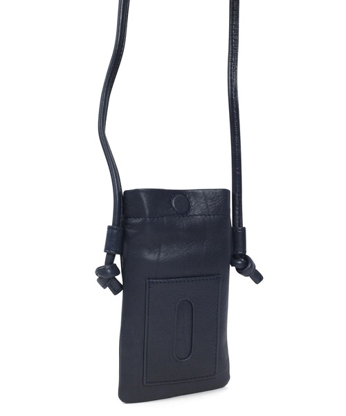 SEEKER（シーカー）の「【FIT】WATERPROOFレザー ネックポーチ SKB-021FT6（ショルダーバッグ・メンズ・ブラック/ネイビー/グレイッシュベージュ・FREE）」の17枚目の写真