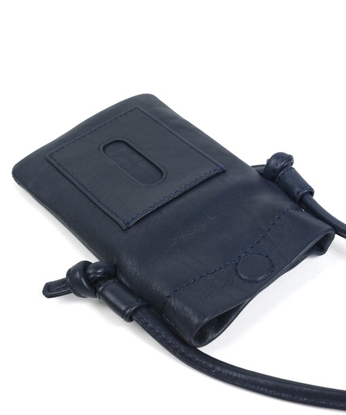 SEEKER（シーカー）の「【FIT】WATERPROOFレザー ネックポーチ SKB-021FT6（ショルダーバッグ・メンズ・ブラック/ネイビー/グレイッシュベージュ・FREE）」の18枚目の写真