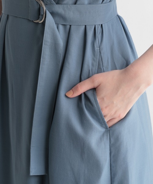 Andemiu（アンデミュウ）の「カシュクールフウワンピース951705（ワンピース・レディース・ライトブルー/ブラウン/サンドグレー・FREE）」の21枚目の写真