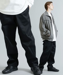 STUDIOUS別注 ハイツイストツイルワイドシェフパンツ