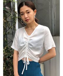 EMODA | フロントギャザートップ(Tシャツ/カットソー)