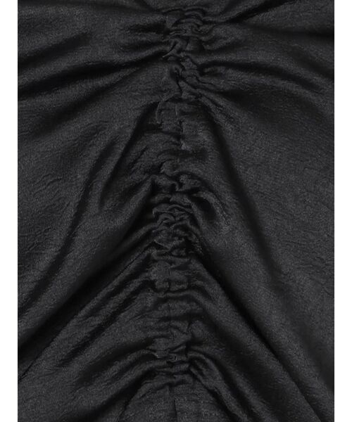 EMODA（エモダ）の「フロントギャザートップ（Tシャツ/カットソー・レディース・オレンジ/ブラック/ホワイト/ブルー・FREE）」の22枚目の写真