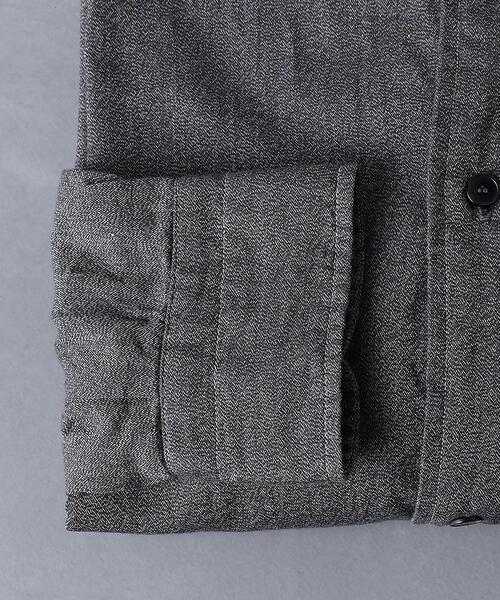 COMOLI（コモリ）の「＜COMOLI（コモリ）＞ YORIMOKU SHT ■■■（シャツ/ブラウス・メンズ・ダークグレー・3）」の3枚目の写真