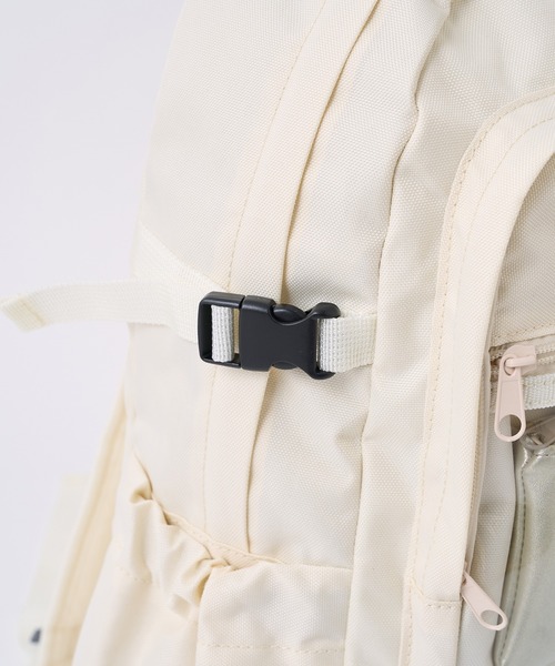 one after another NICE CLAUP（ワンアフターアナザーナイスクラップ）の「PVCリュック（バックパック/リュック・レディース・ブラック/ベージュ/アイボリー・ONE SIZE）」の16枚目の写真