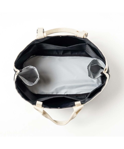 10mois(ディモワ)の「10mois PATTO SATTO TOTE N-line(マザーズバッグ・レディース・ブラック・ONE SIZE)」の4枚目の写真