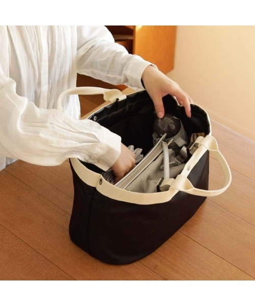 10mois(ディモワ)の「10mois PATTO SATTO TOTE N-line(マザーズバッグ・レディース・ブラック・ONE SIZE)」の16枚目の写真