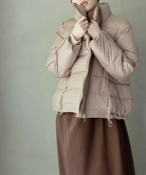 MARECHAL TERRE（マルシャルテル）の「パイピングダウンコート（ダウン