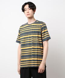 POP TRADING COMPANY | 【POP TRADING COMPANY】 striped pocket t-shirt(Tシャツ/カットソー)