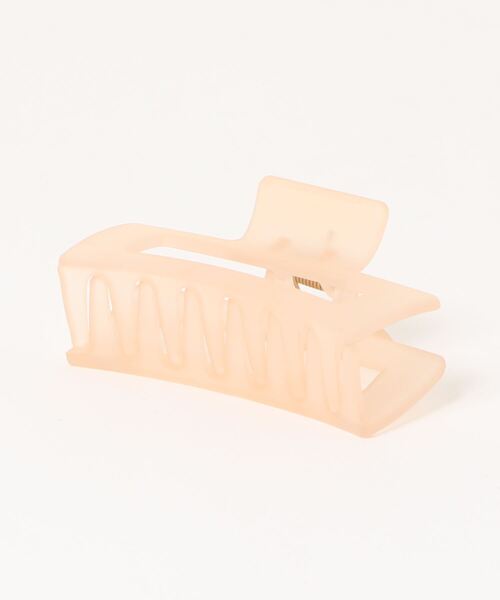 MODE ROBE（モードローブ）の「マットヘアクリップ（バレッタ/ヘアクリップ・レディース・ライトベージュ/ピンク/アイボリー・FREE）」の18枚目の写真
