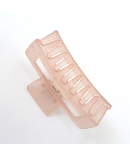 MODE ROBE（モードローブ）の「マットヘアクリップ（バレッタ/ヘアクリップ・レディース・ライトベージュ/ピンク/アイボリー・FREE）」の11枚目の写真