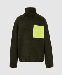 JW Anderson | PATCH POCKET TURTLENECK JUMPER(ニット/セーター)