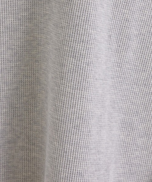 HANES（ヘインズ）の「【Hanes for SALON】THERMAL ONEPIECE（ワンピース・レディース・ブラック/ホワイト/グレー・FREE）」の20枚目の写真