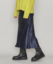 ASTRAET | ＜ASTRAET（アストラット）＞サテン マーメイドスカート(スカート)