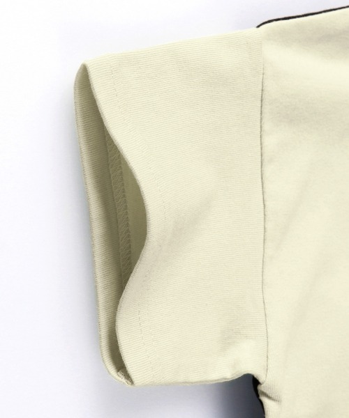 BRANSHES（ブランシェス）の「【プチプラ】吸水速乾 2トーンカラーポケット半袖Tシャツ（Tシャツ/カットソー・キッズ・ブルーグレー/アイボリー・90cm/110cm/130cm/150cm/120cm/140cm/100cm）」の6枚目の写真