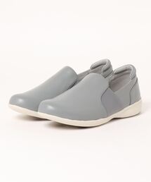 Piedi Nudi（ピエディヌーディ）の「piedi nudi/ﾋﾟｴﾃﾞｨﾇｰﾃﾞｨ レザースリッポン プレーンデザインシューズ（スリッポン）」