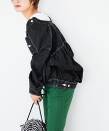 Heather | バンドカラーユルブルゾン　216942(ブルゾン)