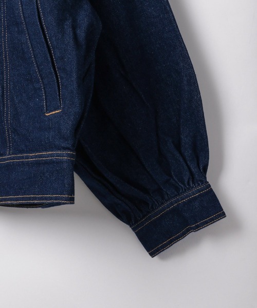 Heather（ヘザー）の「バンドカラーユルブルゾン　216942（ブルゾン・レディース・チャコールグレー/インディゴブルー・FREE）」の3枚目の写真